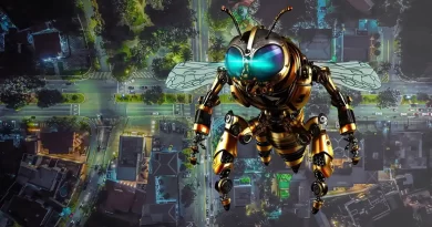 Robotic Bee flying in all directions