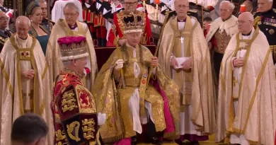 King Charles III Queen Camilla Crowned