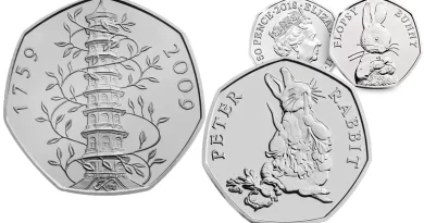 10 most valuably 50 pence coins in Britain