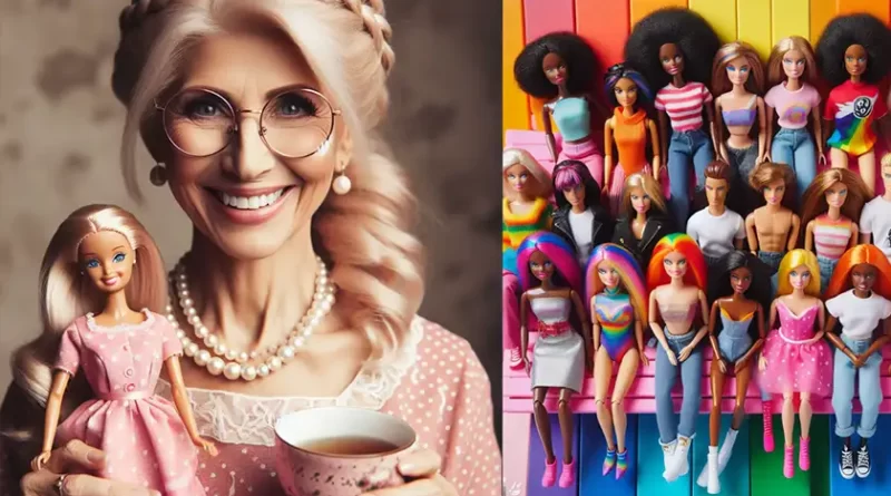 Barbie through decades